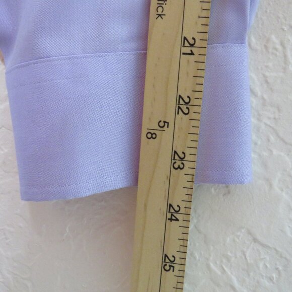 Buttoned Down* Men's Long Sleeve Buttoned Down Curved Hem Dress Shirt~18"/34" - Picture 8 of 10